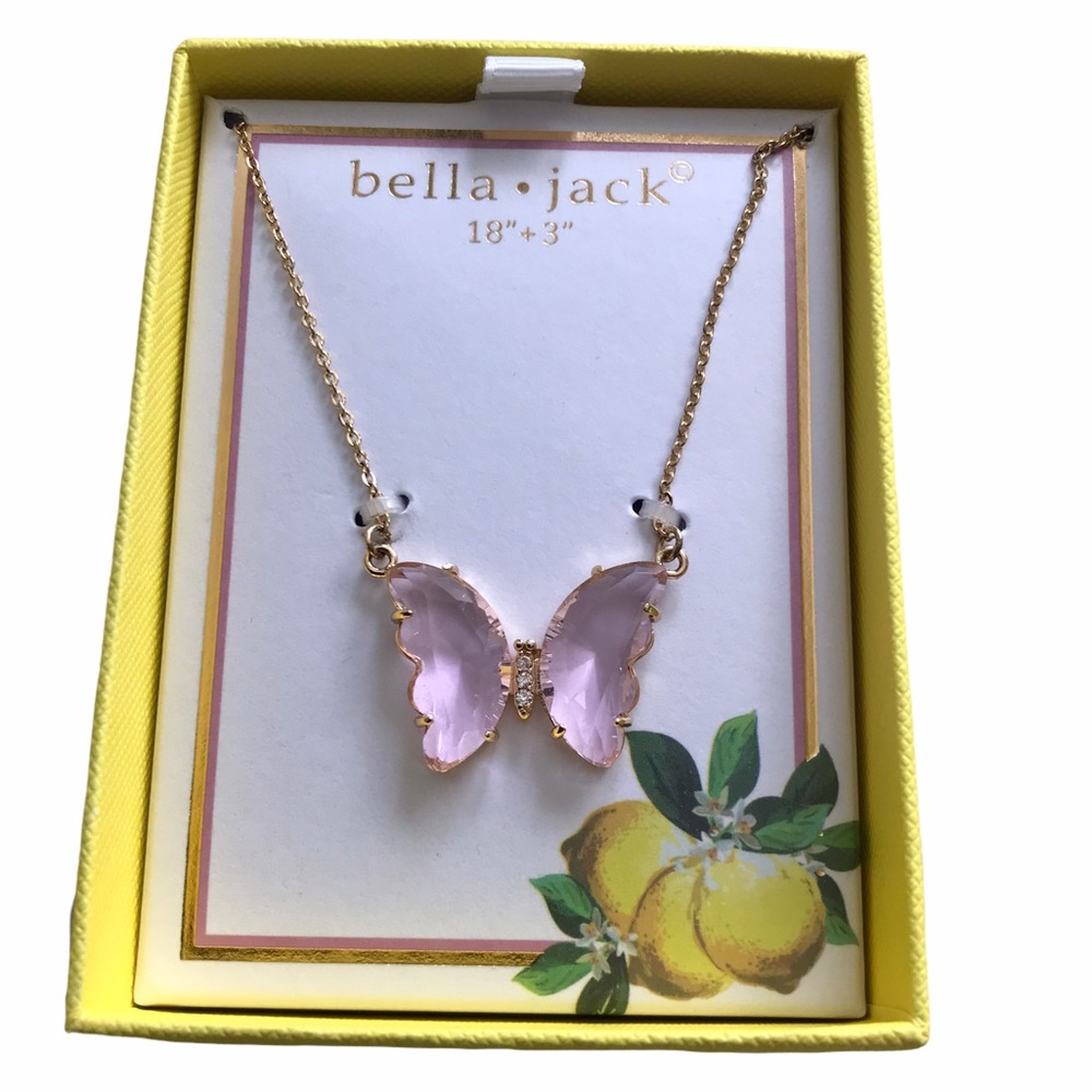 Bella Jack Butterfly Pendant Necklace